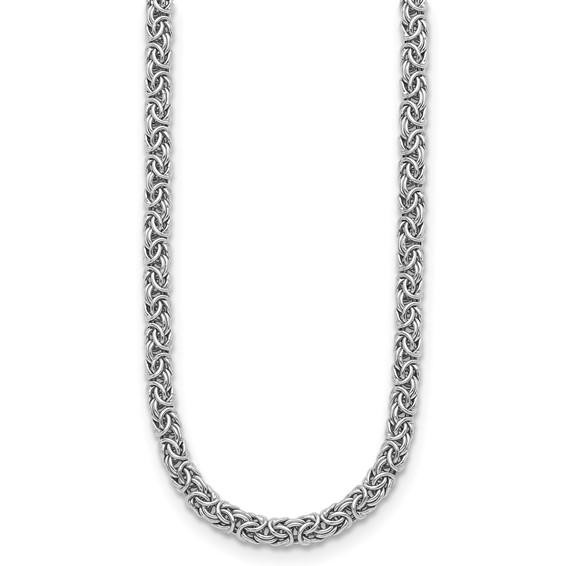 HERCO Sterling Silver Hollow Byzantine Necklaces
