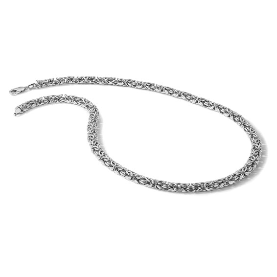 HERCO Sterling Silver Hollow Byzantine Necklaces