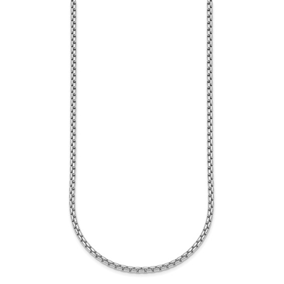 Herco Sterling Silver Round Box Chain