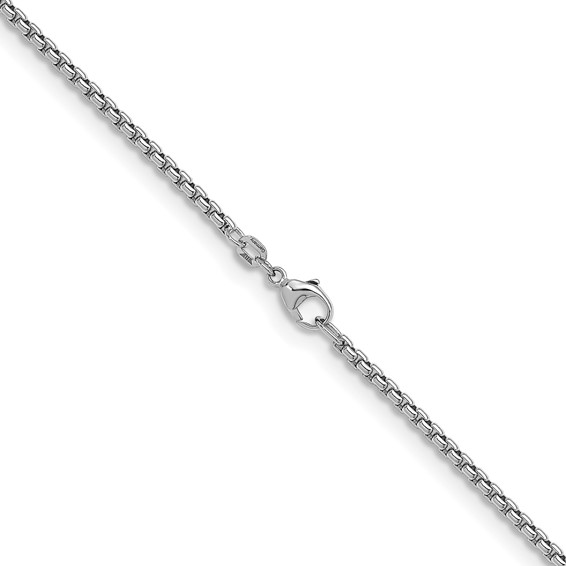 Herco Sterling Silver Round Box Chain