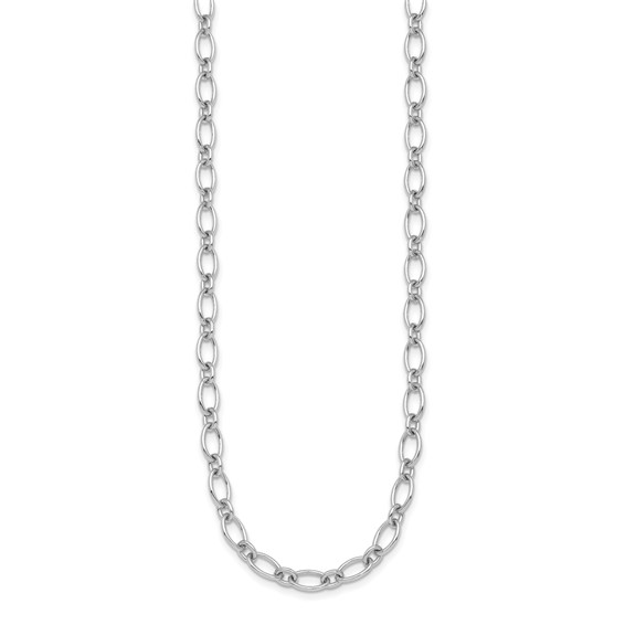 Herco Sterling Silver Fancy Oval Link Chain