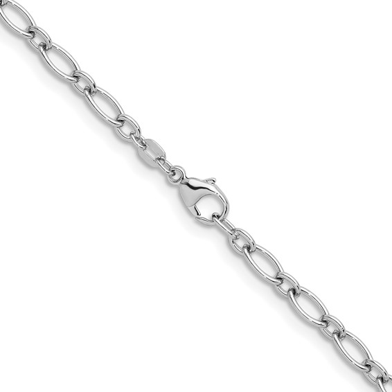 Herco Sterling Silver Fancy Oval Link Chain