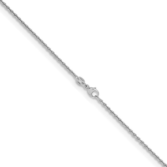 Herco Sterling Silver Beveled Oval Cable Chain