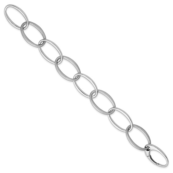 HERCO Sterling Silver 19mm Large Oval Link Bracelets