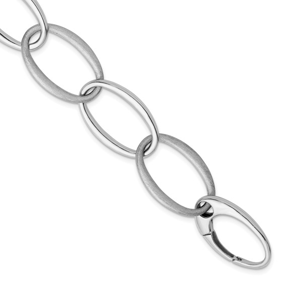 HERCO Sterling Silver 19mm Large Oval Link Bracelets