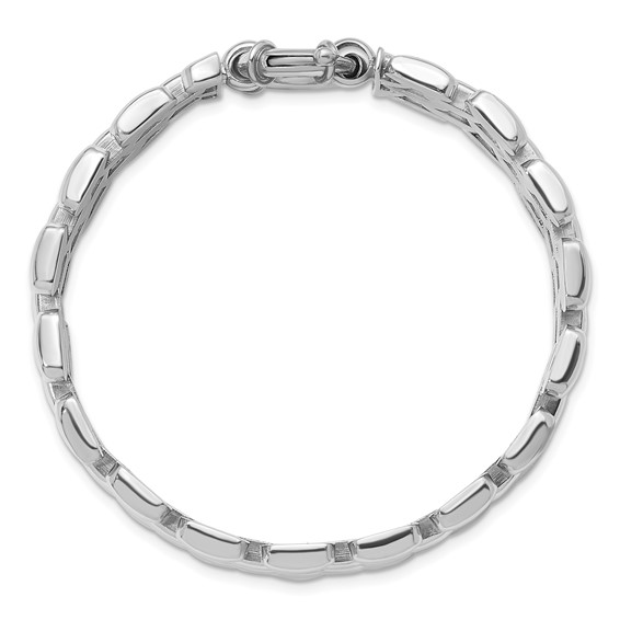 HERCO Sterling Silver 24mm 5 Row Fancy Bracelets