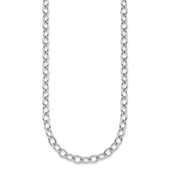 Herco Sterling Silver Oval Cable Link Chain