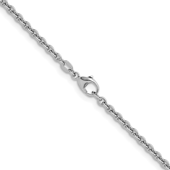 Herco Sterling Silver Round Cable Link Chain