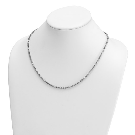 Herco Sterling Silver Wheat Chain
