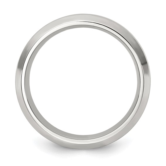 Titanium GTS 6 mm Matte Bvl Edge Ring
