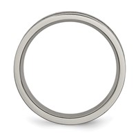 Titanium Black Enamel 6mm Brushed Band view 2