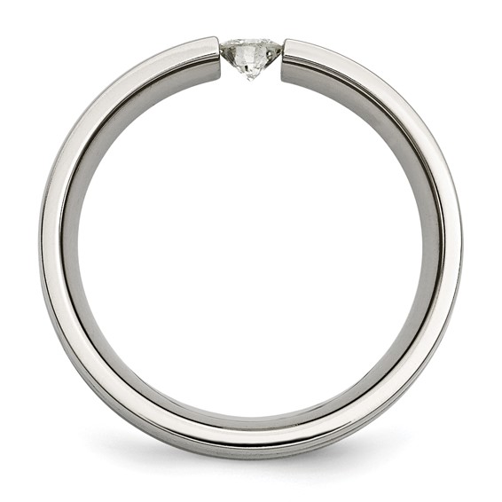 Titanium Polished Band Mounting