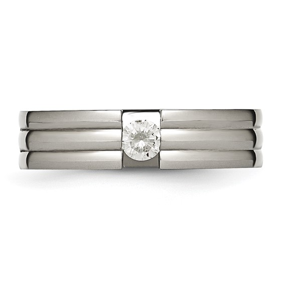 Titanium Polished Band Mounting