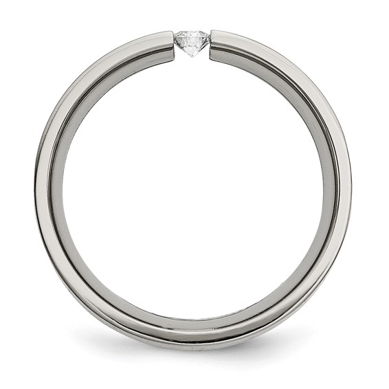 Titanium Polished Band Mounting