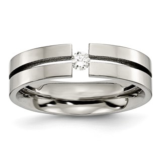 Titanium Polished Band Mounting