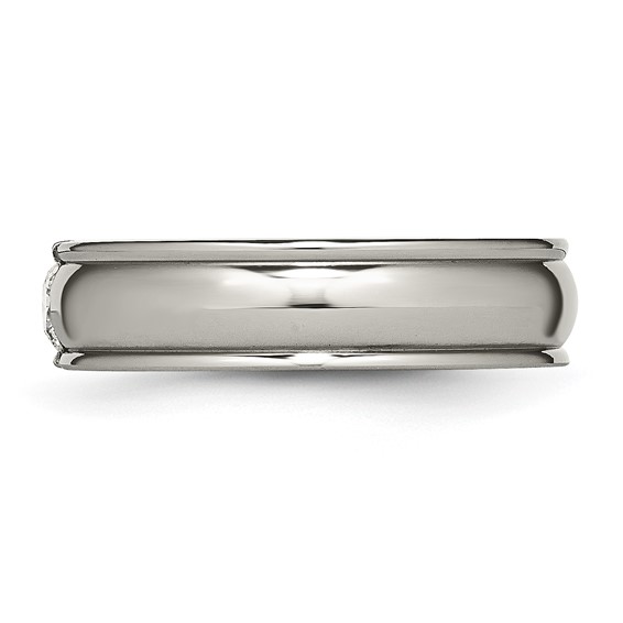 Titanium Polished Band Mounting