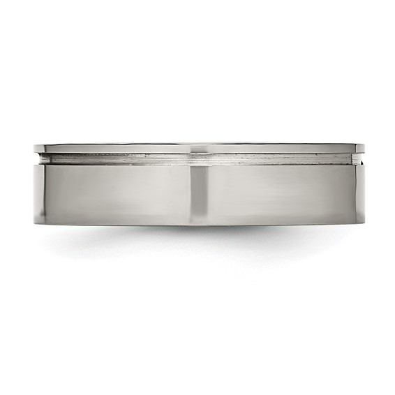 Titanium Polished Band Mounting