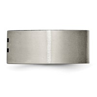 Titanium Brushed Black Enamel Stripes 10mm Band view 3