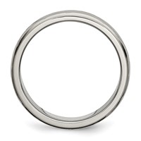 Titanium X-Design 6mm Satin Band view 2