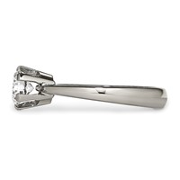 Titanium CZ Ring view 3