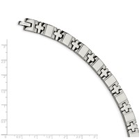 Chisel Titanium Polished Bracelet, 8.25" view 5