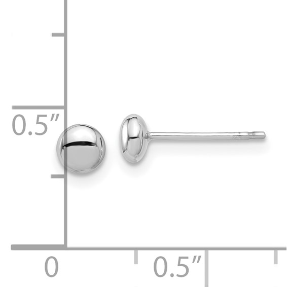 Button Post Earrings