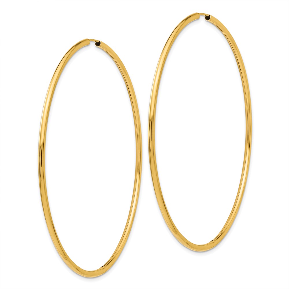 14K Endless Hoop Earrings (TF802)