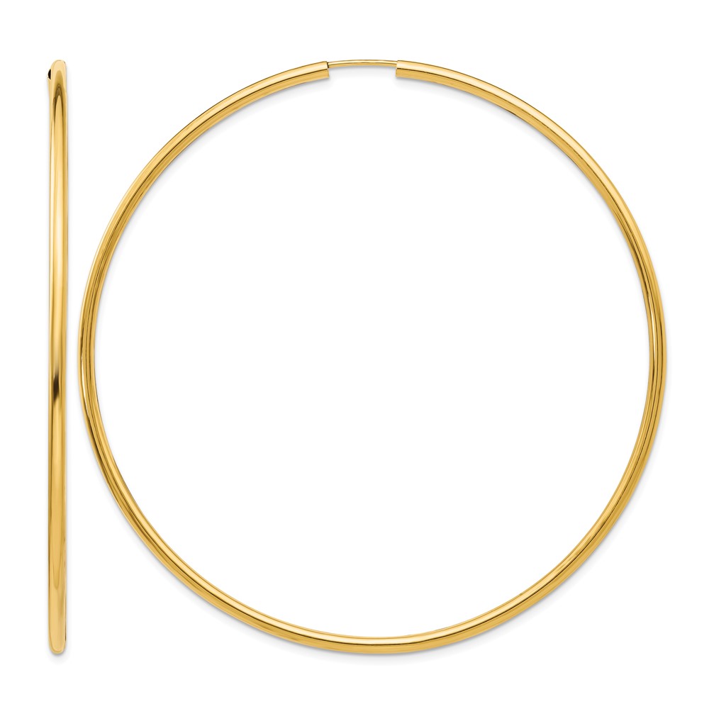 14K Endless Hoop Earrings (TF802)