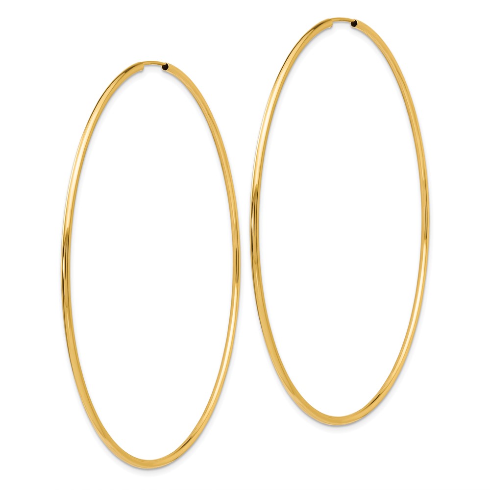 14K Endless Hoop Earrings (TF803)
