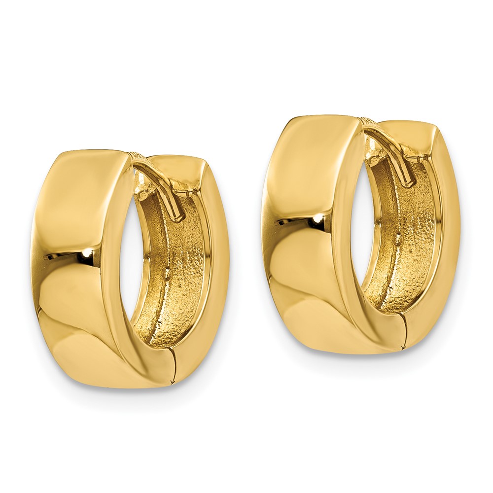 14K Hinged Hoop Earrings (TM632)