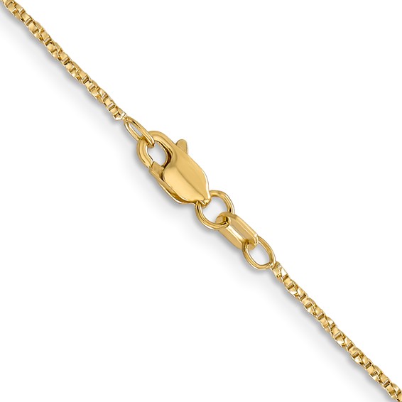 Gold (14K) Twisted Box Chain