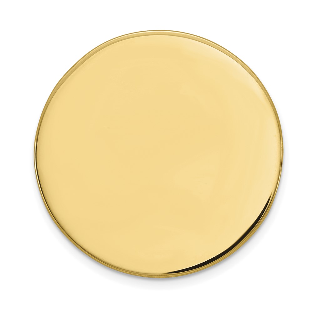 14K Men's Circular Tie Tac (TT12)