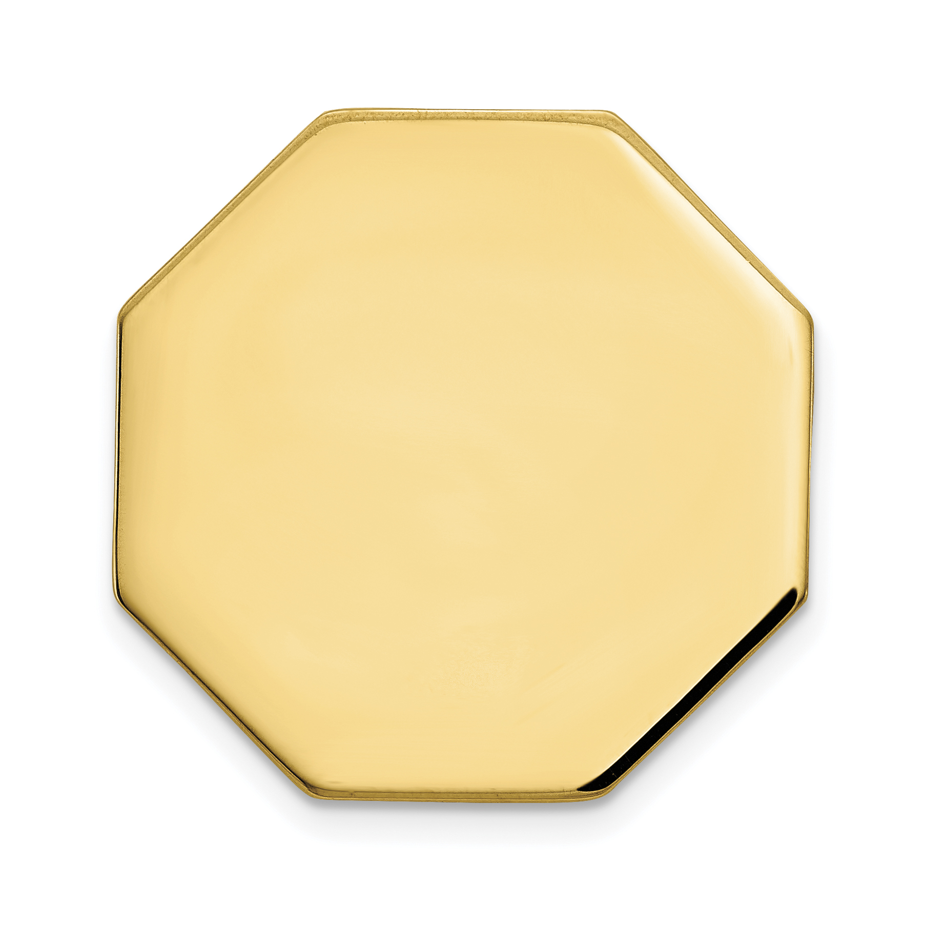 14K Men's Octagonal Tie Tac (TT9)