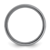 Chisel Tantalum Polished 8mm Band view 2