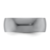 Chisel Tantalum Polished 8mm Band view 3