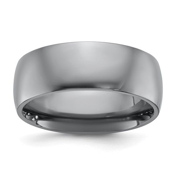 Chisel Tantalum Polished 8mm Band