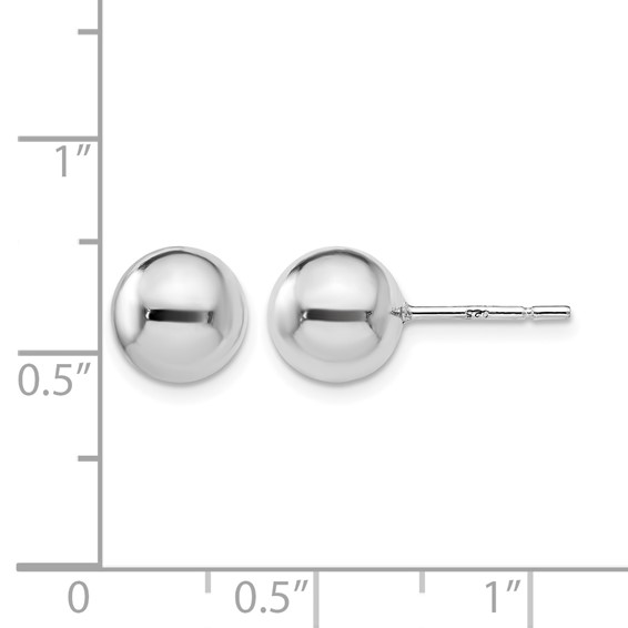 Leslie's Sterling Silver Ball Post Earrings