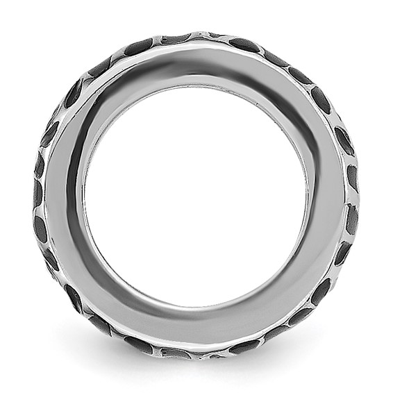 SS Zebra Print Pendant