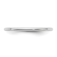 14K 1.5mm White Gold Standard Comfort Fit Band view 3
