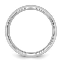 10K 5.5mm White Gold Standard Comfort Fit Band view 2