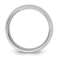 14K 10mm White Gold Standard Comfort Fit Band view 2