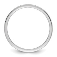 14K 1mm White Gold Ltw Comfort Fit Band view 2