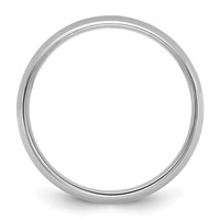 10K 4.5mm White Gold Ltw Comfort Fit Band view 2