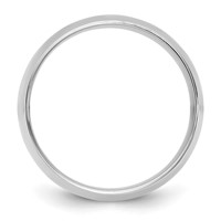 14K 9mm White Gold Ltw Comfort Fit Band view 2