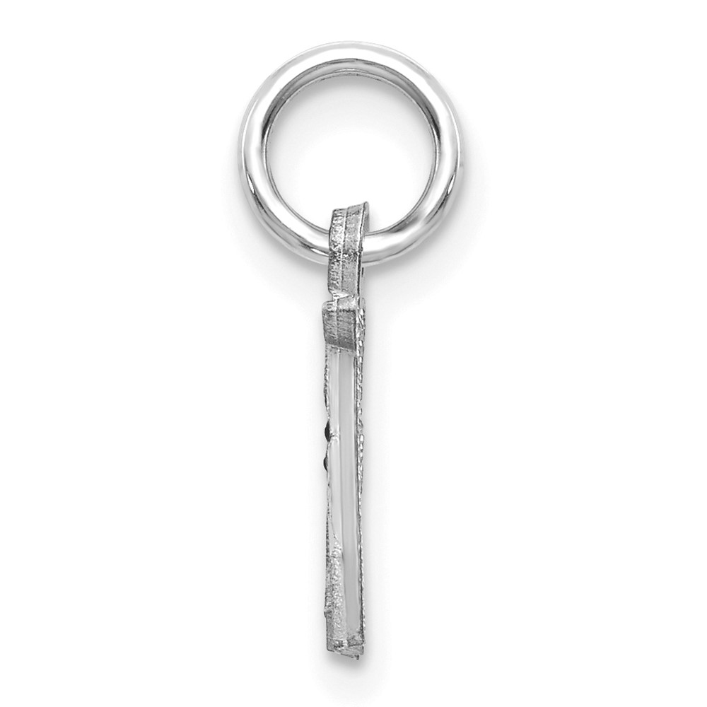 14KW Diamond-cut Letter A Initial Charm (WCH139-A)
