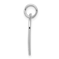 14K White Gold Sweet Heart Charm - 16in view 2