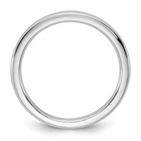 14K 2mm White Gold European Comfort Fit Band view 2
