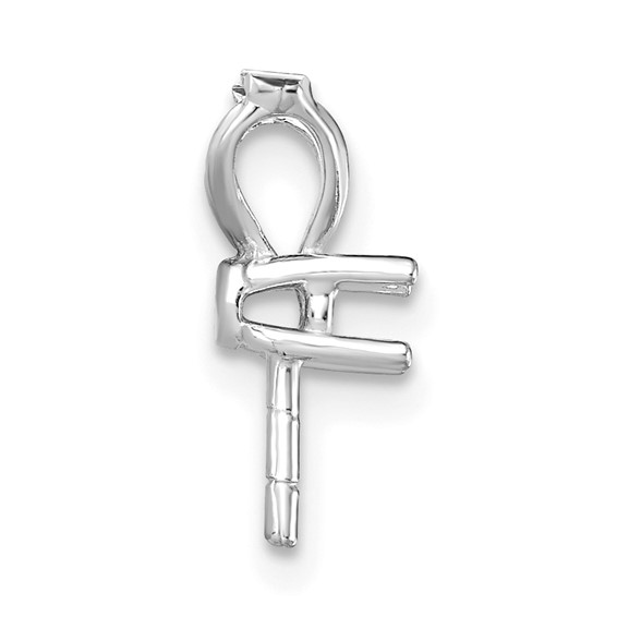 14kw Diamond Accent Pearl Pendant Mounting