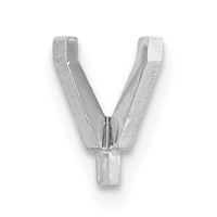 14K White Gold Oval 4-Prong with Peg 1.00ct Setting view 2