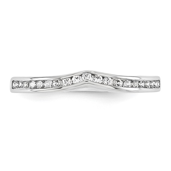 14KW AAA Diamond Wedding Band
